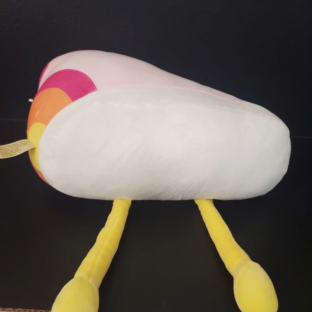 Inter-American Plush Pink Shoe Shaped Sneaker Pillow W/ Legs 12